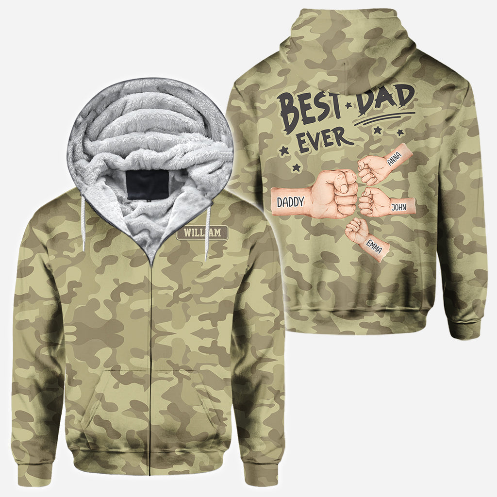 Best Dad Ever - Personalized Father All Over Shirt