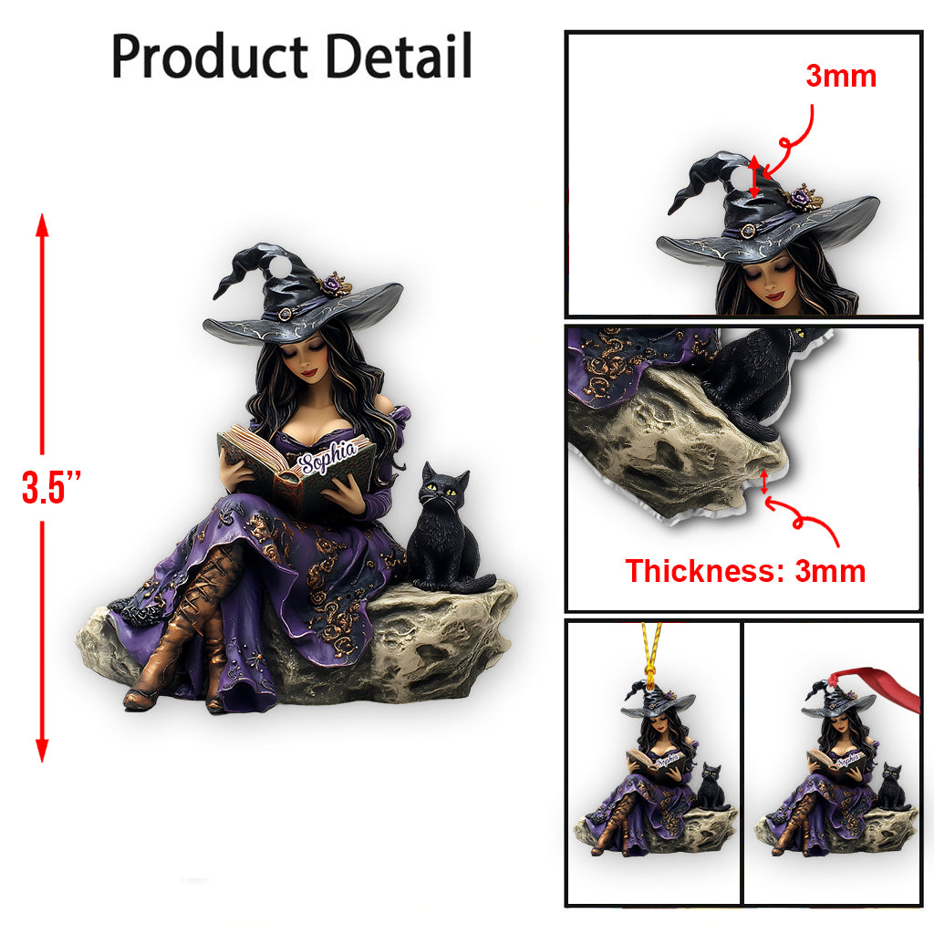 Ich bin keine Leseratte, ich bin eine Bücherhexe – Personalisierter Hexenschmuck