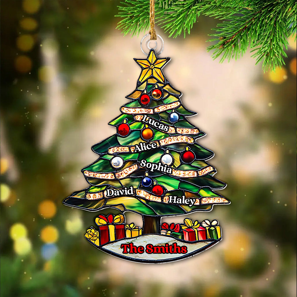 Frohe Weihnachten – Personalisierter, individuell geformter Familienschmuck