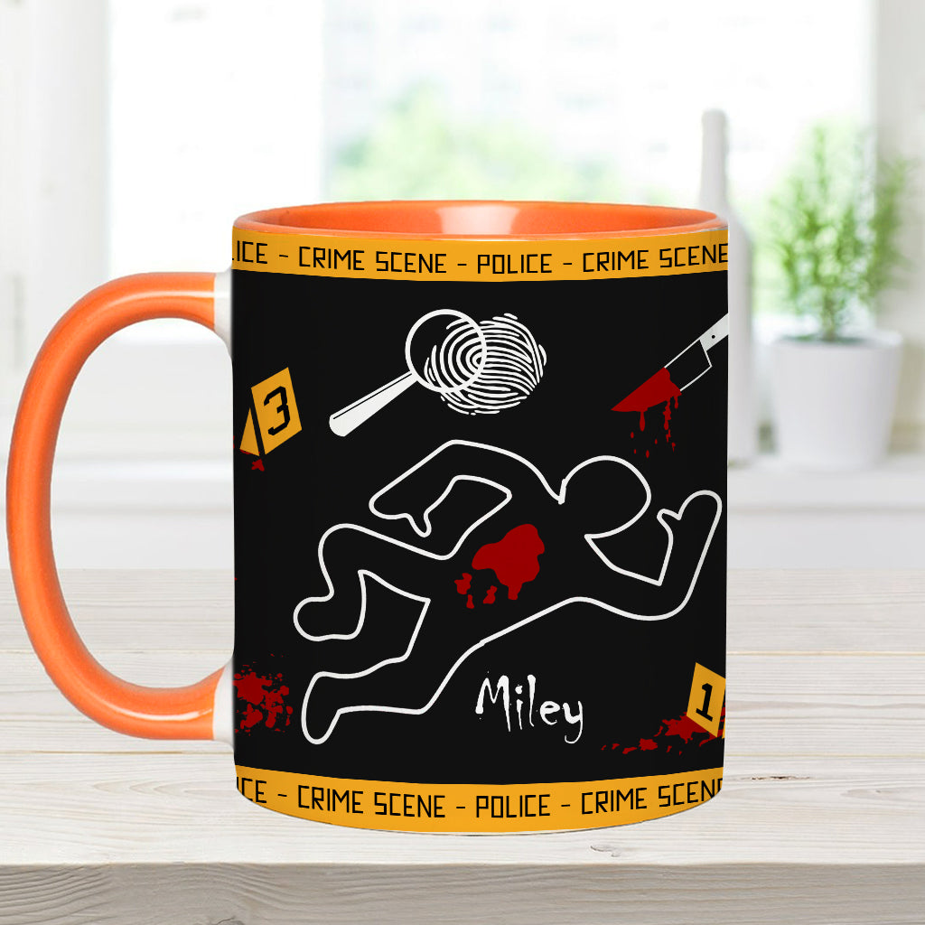 Das ist meine Tasse zum True-Crime-Schauen – personalisierte Tasse