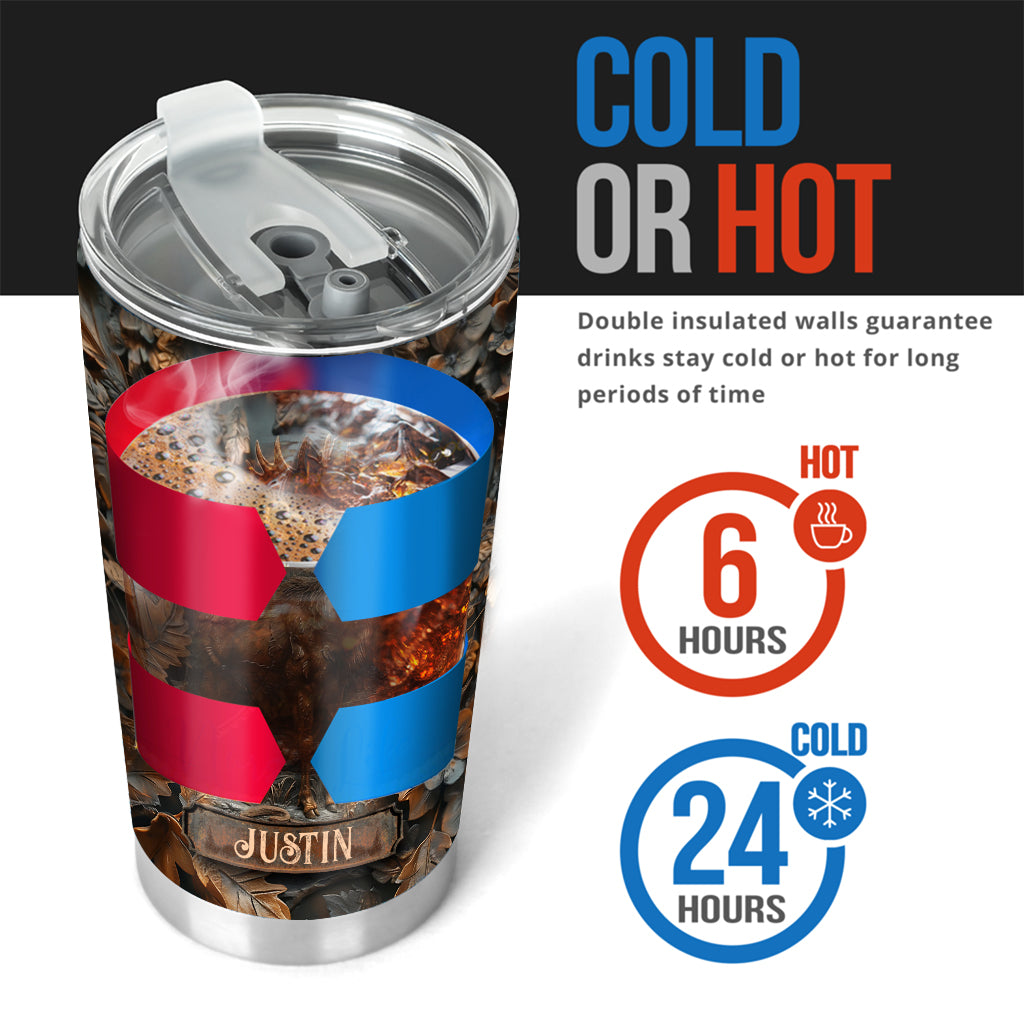 Atemberaubender Hirsch – personalisierter Jagdbecher