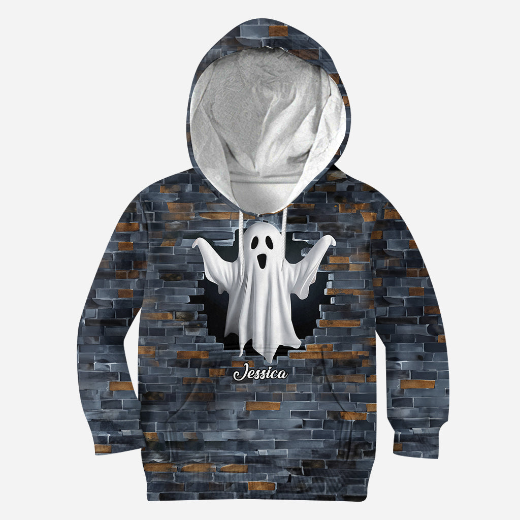 Lustiges Geisterpaar - Personalisiertes T-Shirt mit Pärchenmotiv