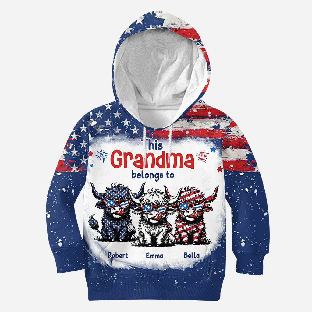 Dieses Oma-Shirt gehört diesen Süßen – personalisiertes Allover-Shirt