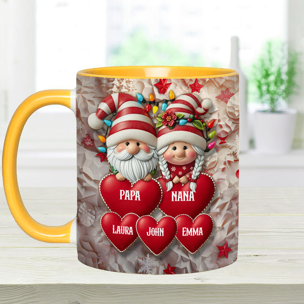Ich liebe meine Familie – Personalisierte Tasse mit Familienmotiv