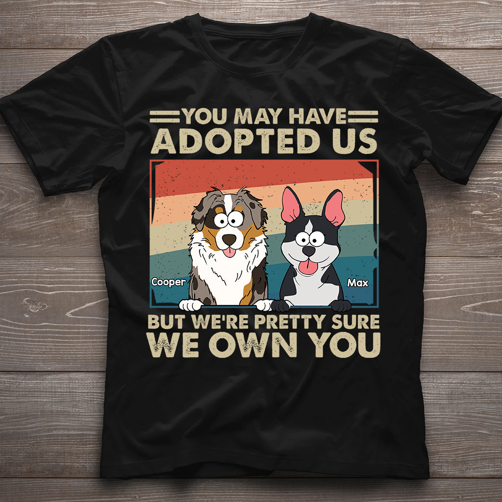 Ich bin mir ziemlich sicher, dass du mir gehörst – Personalisiertes Hunde-T-Shirt und Hoodie