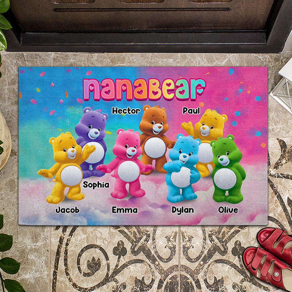 Nanabear - Personalisierte Oma-Fußmatte