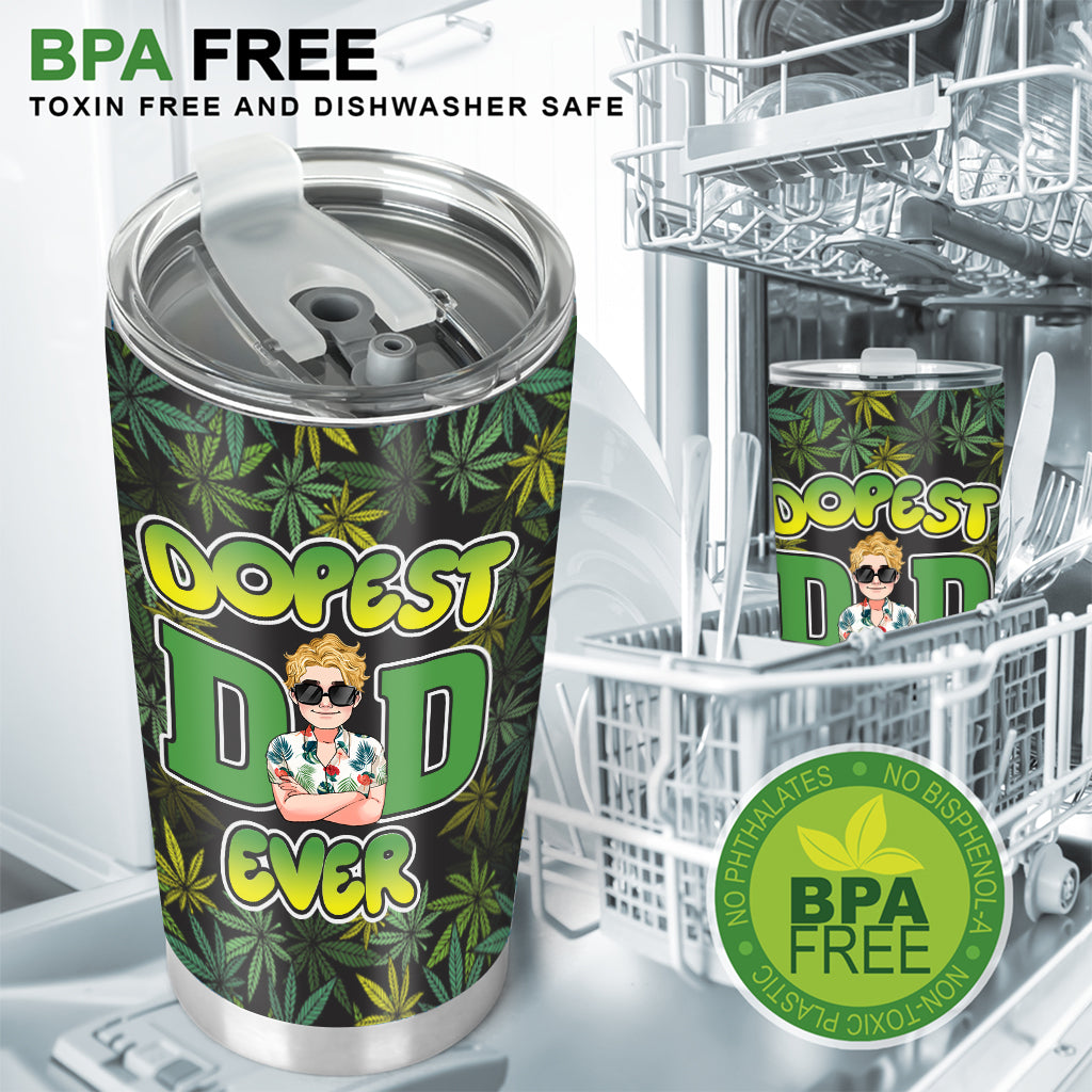 Der coolste Marihuana-Papa – personalisierter Weed-Becher