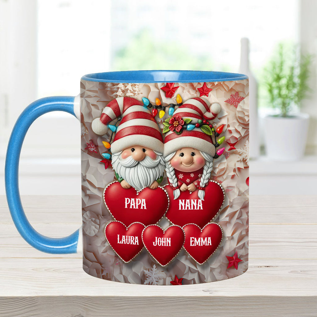 Ich liebe meine Familie – Personalisierte Tasse mit Familienmotiv