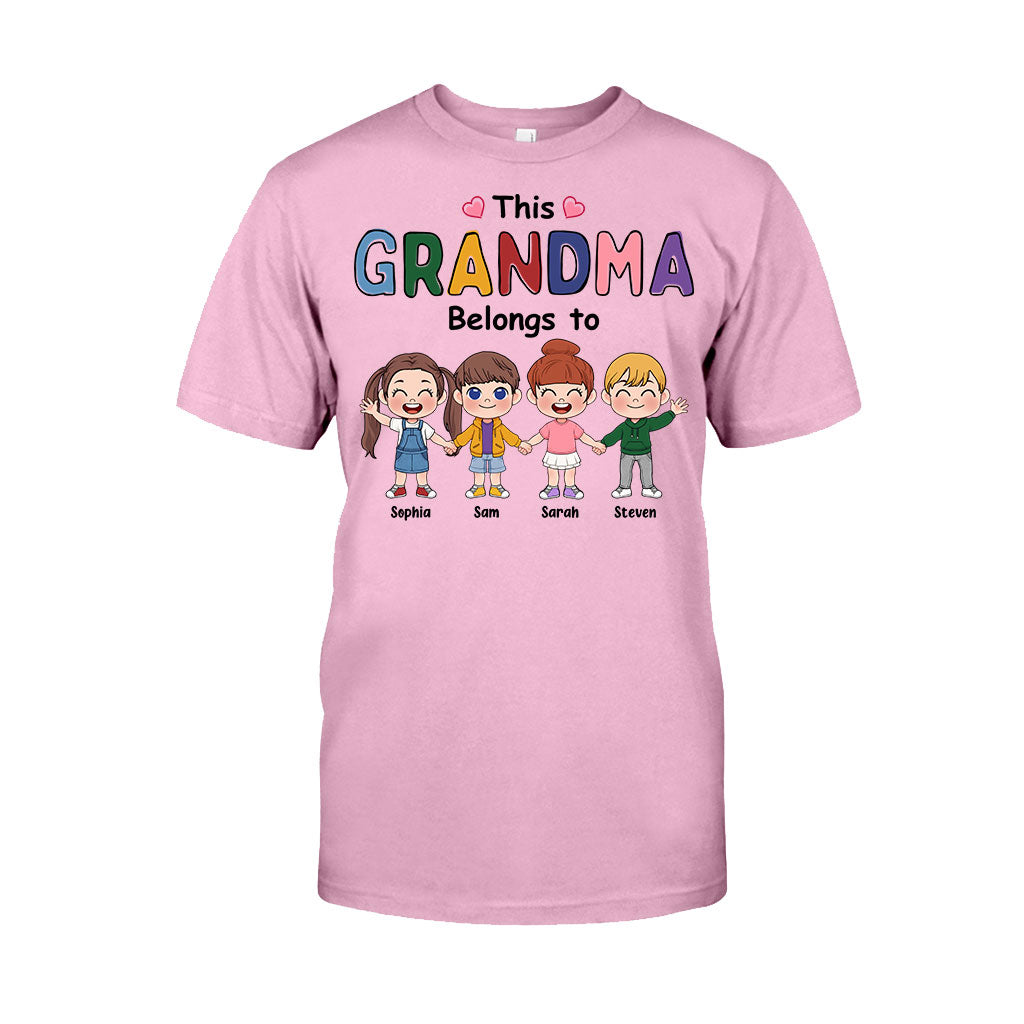 Dieses Oma-Shirt gehört zu – personalisiertes Oma-T-Shirt und Hoodie