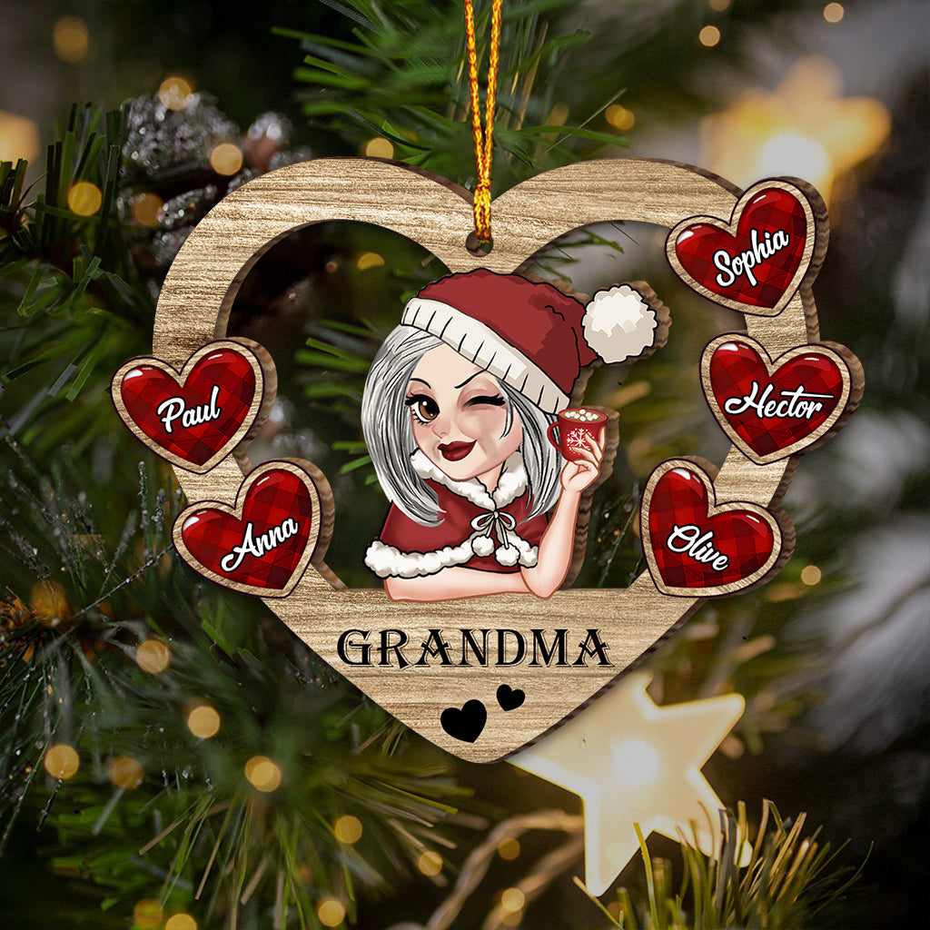 Nana's Babies - Personalized Grandma Ornament