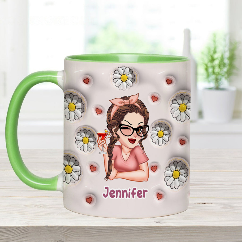 Doing My Best - Personalized Accent Mug