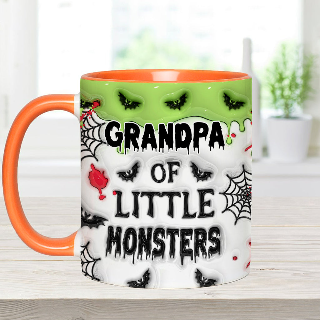Opa der kleinen Monster – Personalisierte Tasse mit Opa-Akzent