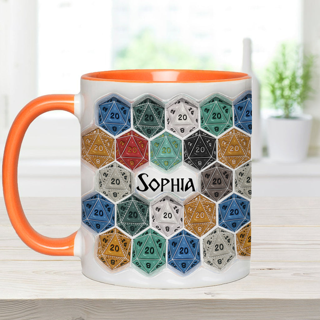 That's How I Roll - Personalized RPG Accent Mug