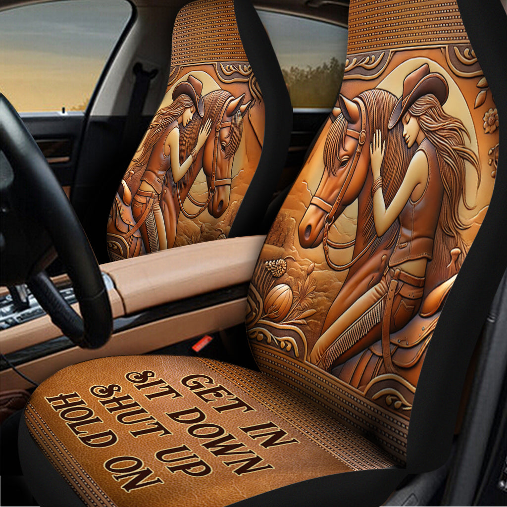 Get In Sit Down - Horse Seat Covers
