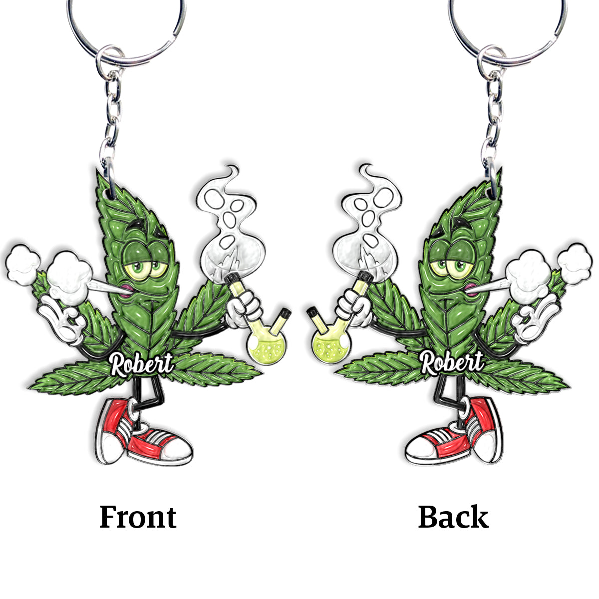 Cannabis - Personalized Weed Keychain