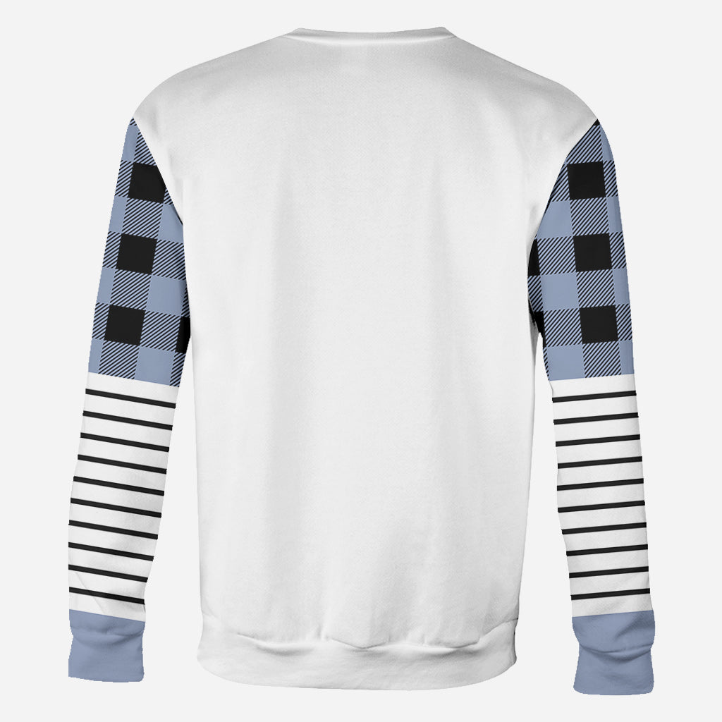 Grandma Snowman - Personalized Grandma All Over Shirt