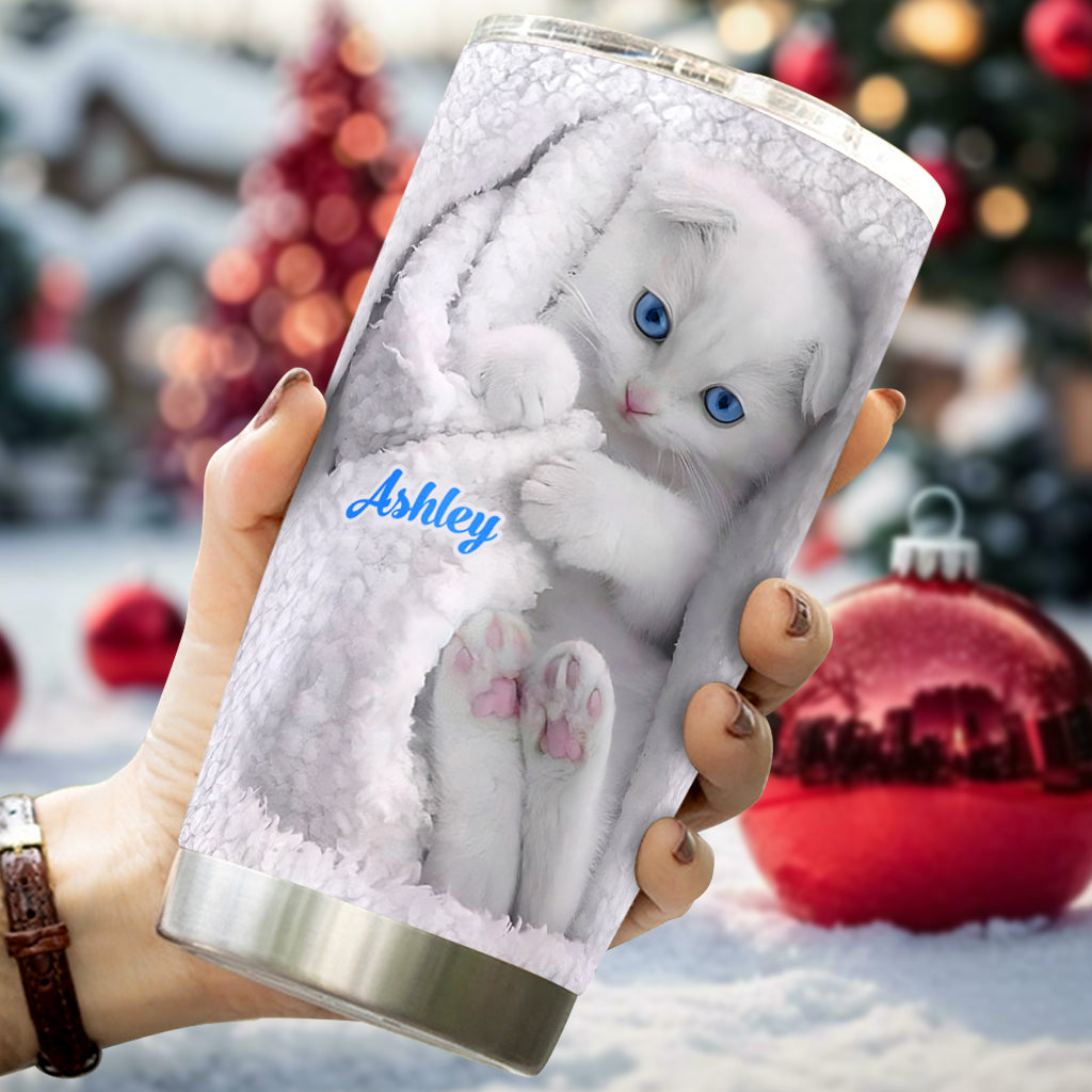 Happy Kitty – Personalisierter Katzenbecher
