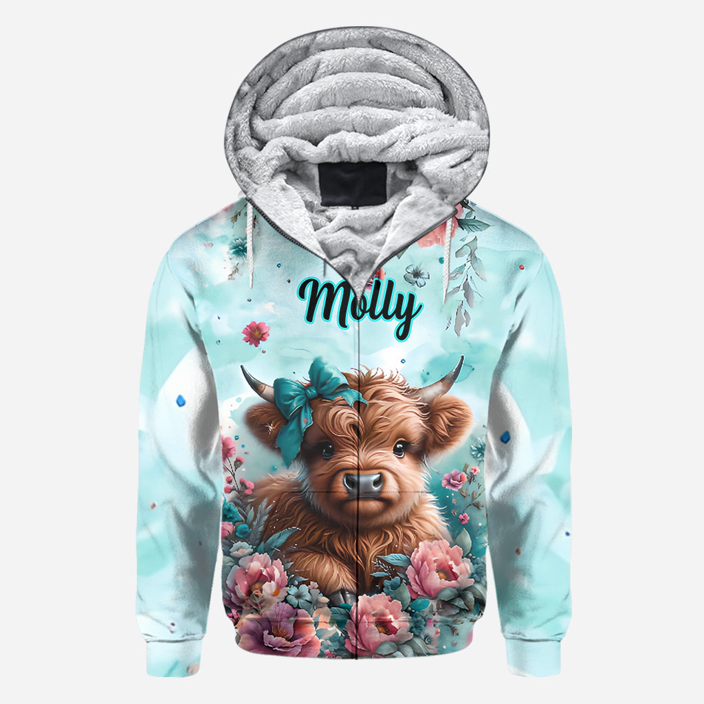 Cute Baby Cow - Personalized All Over Shirt