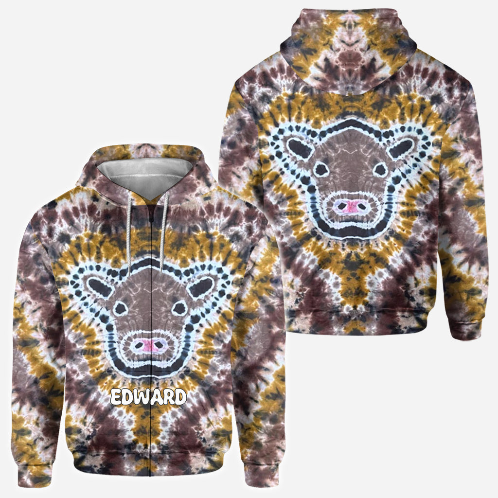 Colorful Cow - Personalized Cow All Over Shirt