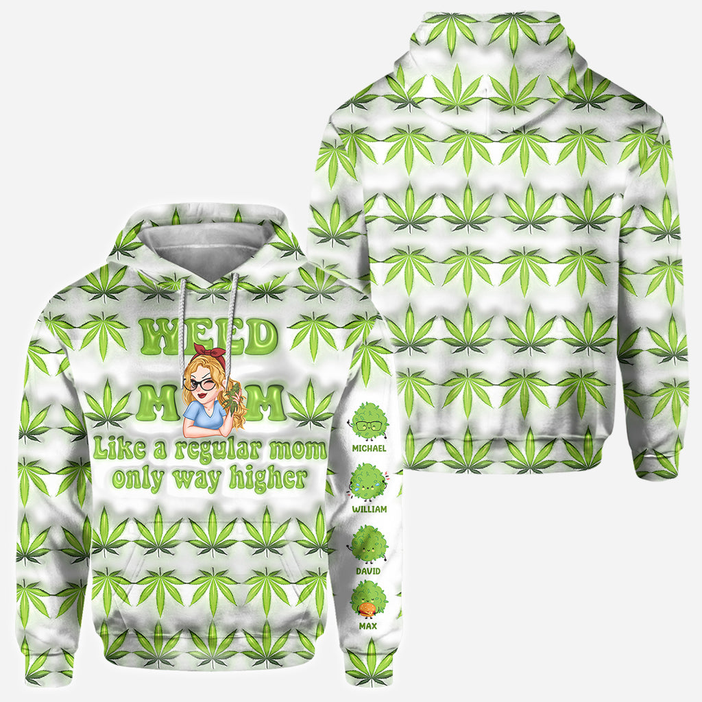 Wie eine ganz normale Mama – Personalisiertes Mutter-T-Shirt