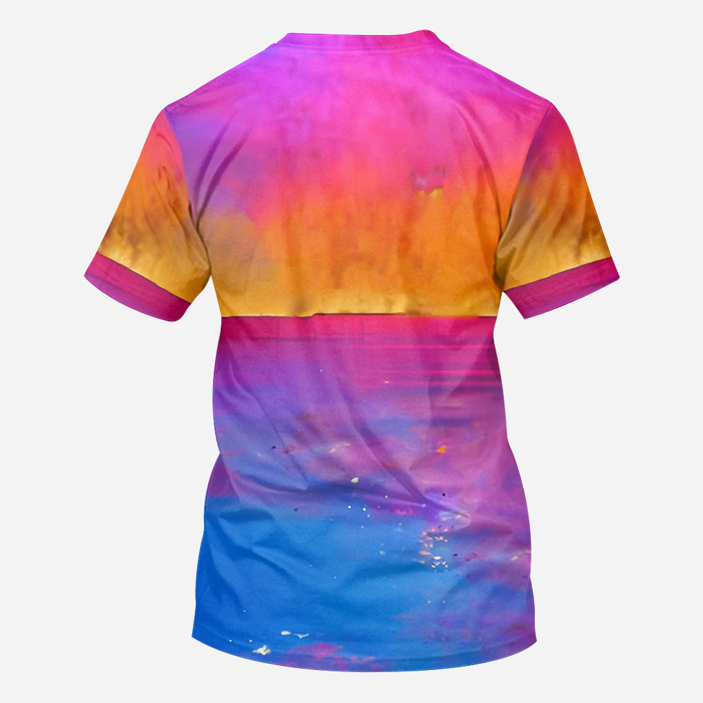 Gruselige Oma - Personalisiertes Oma-Allover-Shirt