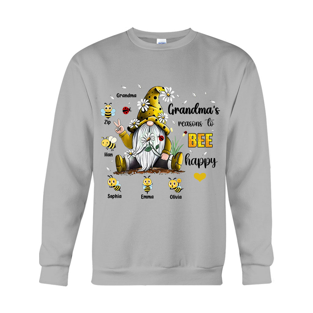 Gründe für Omas Glück – Personalisiertes Oma-T-Shirt und Hoodie