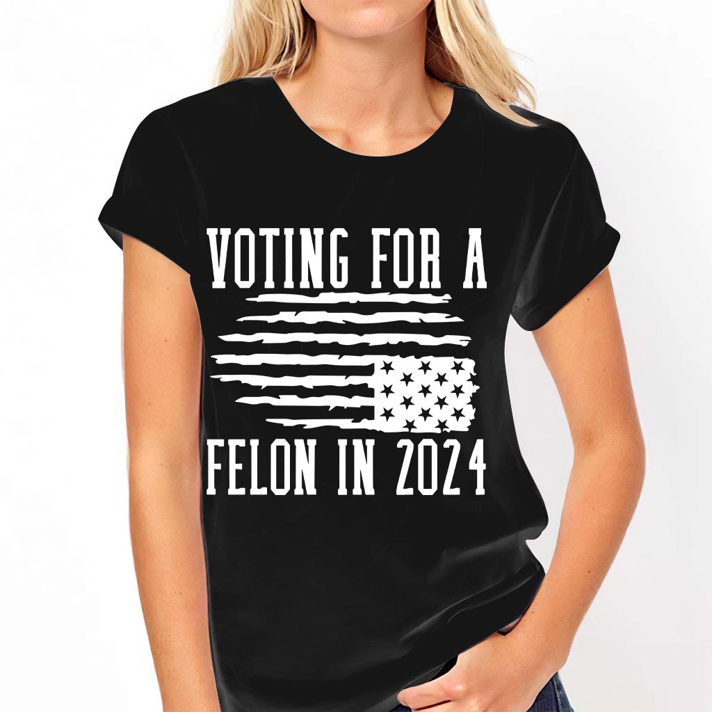 „Wähle den verurteilten Straftäter Trump 2024“-Shirt, „Nation in Distress“-Flagge-Shirt, „Wähle Trump“-Shirt, Gratis-Trump-Shirt, Trump-Unterstützer-Geschenk