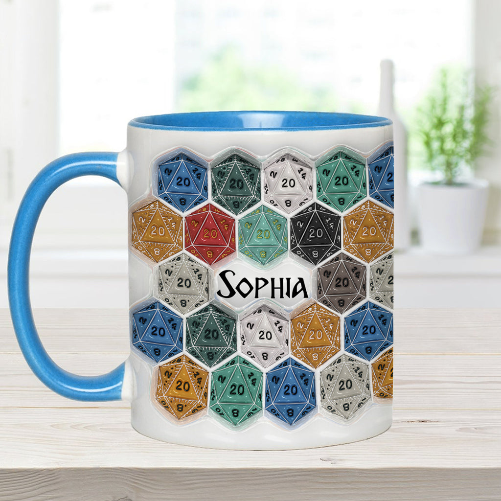 That's How I Roll - Personalized RPG Accent Mug