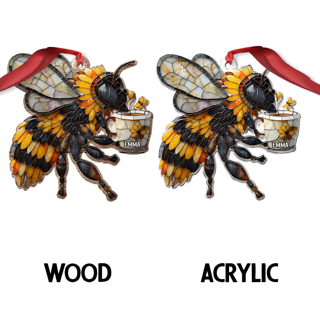 Liebe Bienen – Personalisierter Bienenanhänger in individueller Form