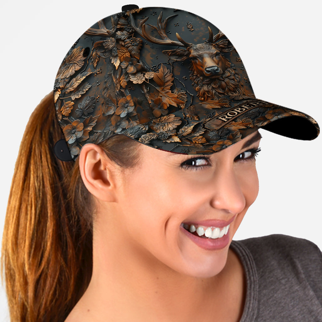 Cool Deer - Personalisierte Jagd-Klassiker-Kappe