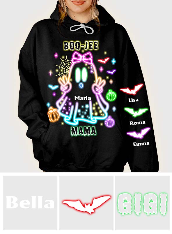 Boo-jee Mama - Personalisiertes Mutter-T-Shirt