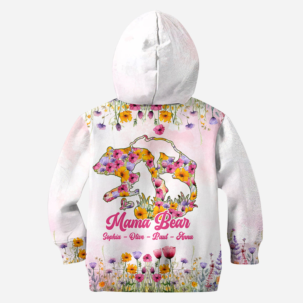 Mama Bär - Personalisiertes Mutter-Shirt