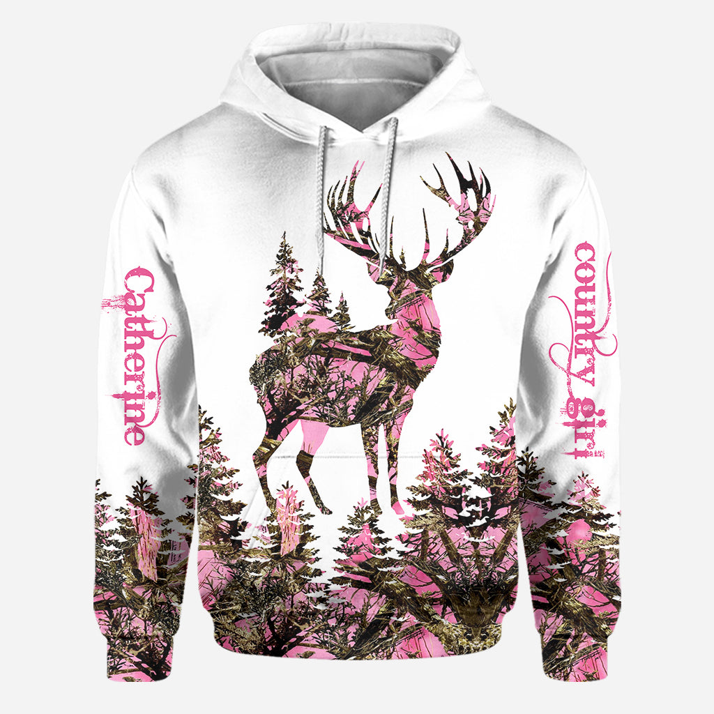 Country Girl - Personalized Hunting Hoodie and Leggings