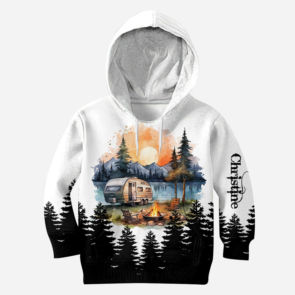 Love Camping - Personalized Camping Hoodie and Leggings
