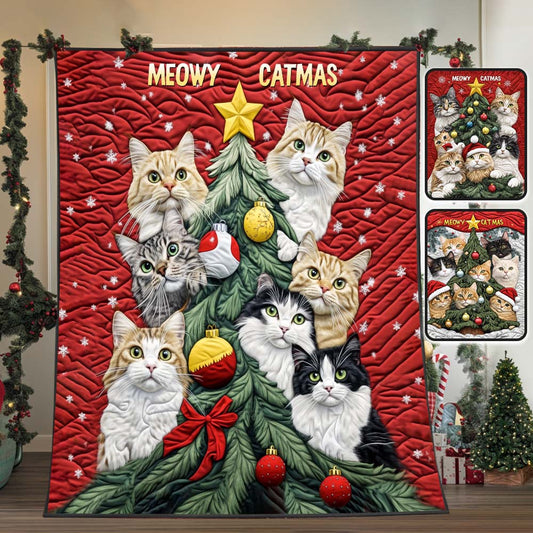 Mewoy Catmas – Personalisierte Katzendecke