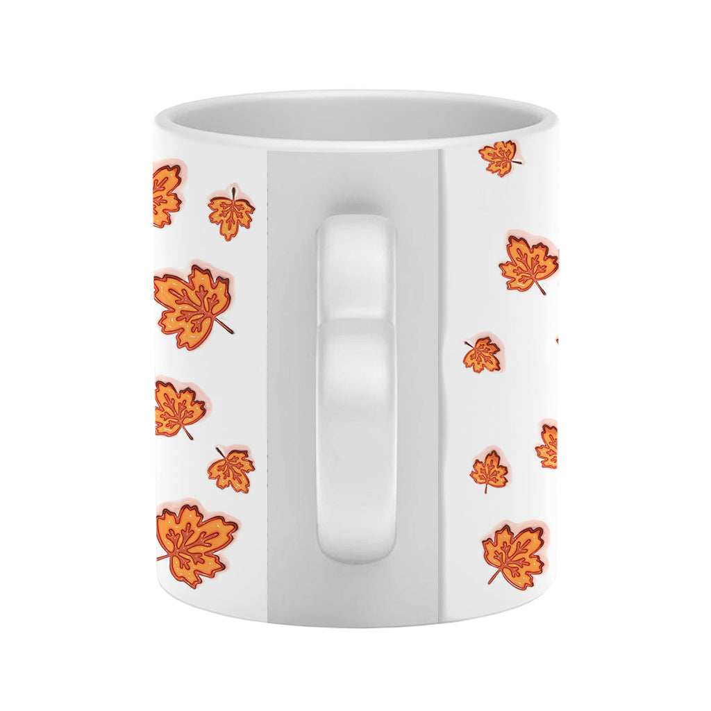 Oma Herbst - Personalisierte Oma Herzgriff-Tasse