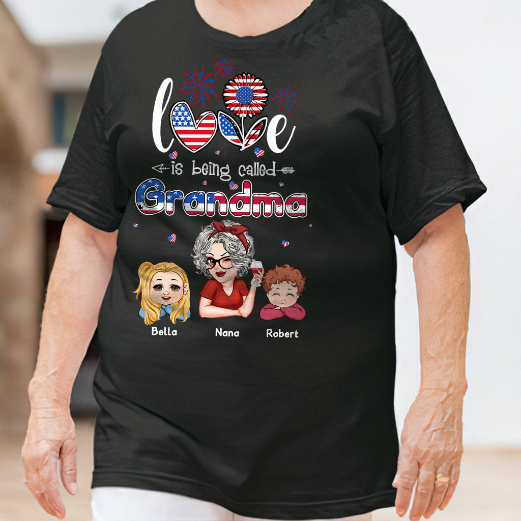 Gesegnet, Nana, Opa oder Gigi genannt zu werden – personalisiertes Oma-T-Shirt und Hoodie