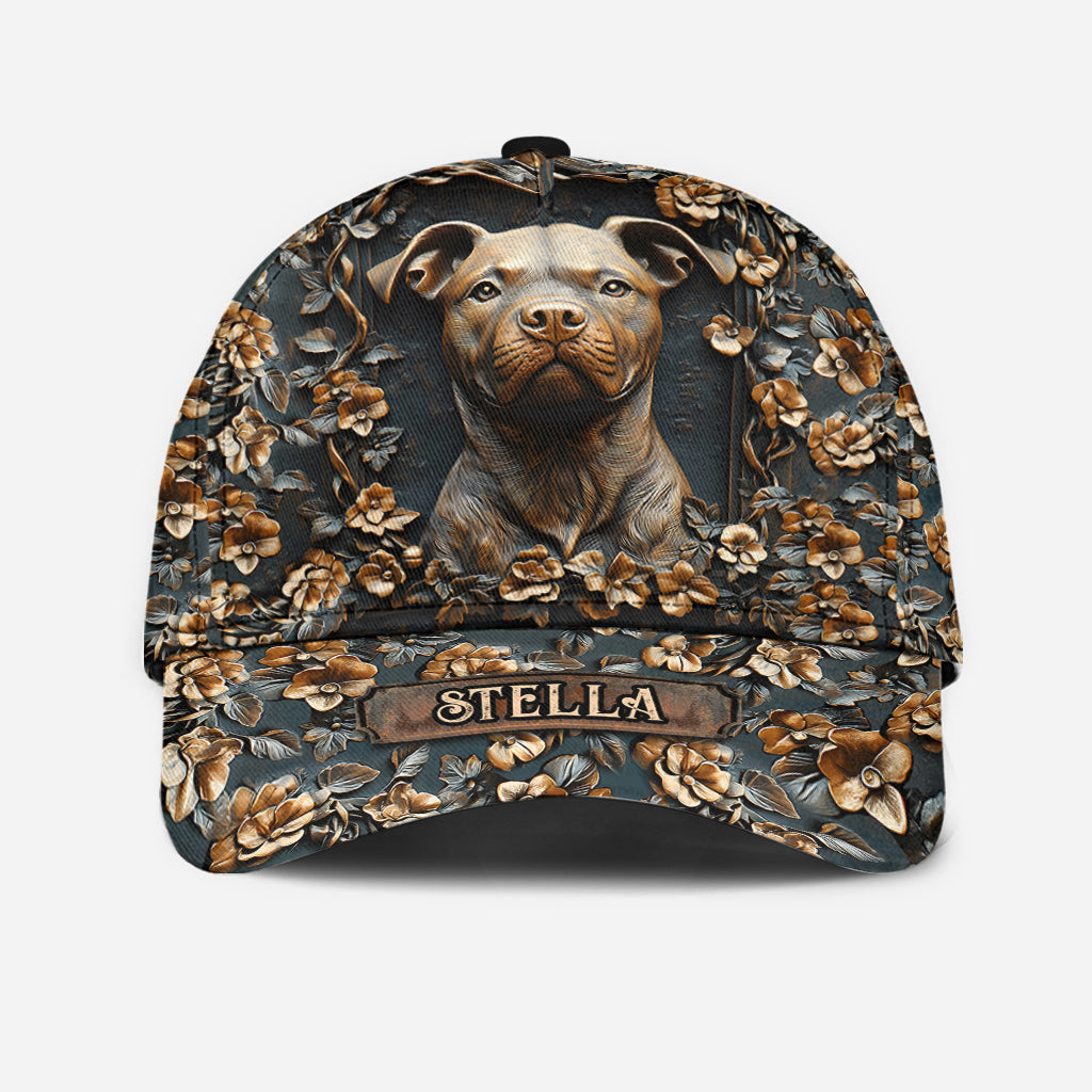 Strong Pitbull - Personalized Dog Classic Cap