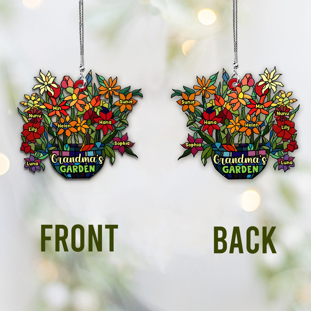 Omas Garten – Personalisierter Oma-Autoanhänger