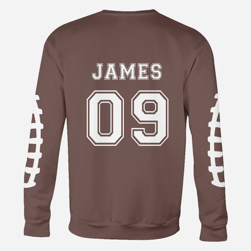 Football Mama – Personalisiertes Football-Shirt