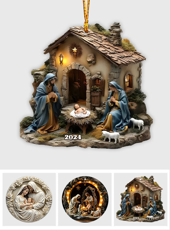 Stille Nacht – Personalisierter christlicher Schmuck