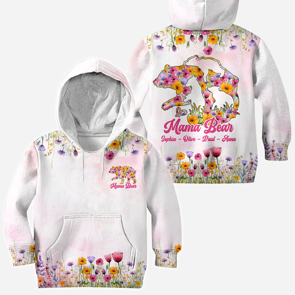 Mama Bär - Personalisiertes Mutter-Shirt