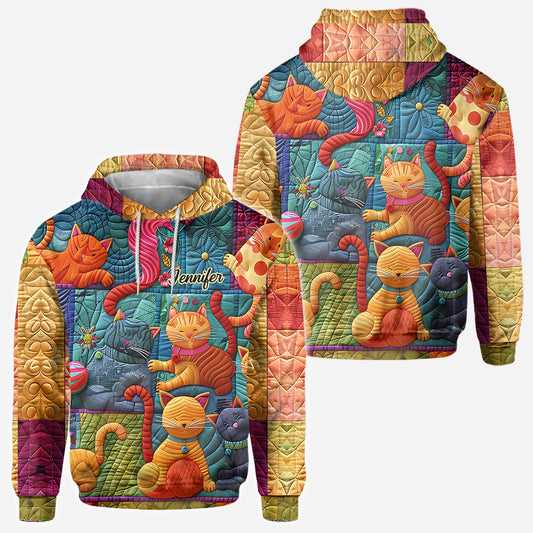 Wunderschöne Katzen – Personalisiertes T-Shirt mit Katzenmotiv