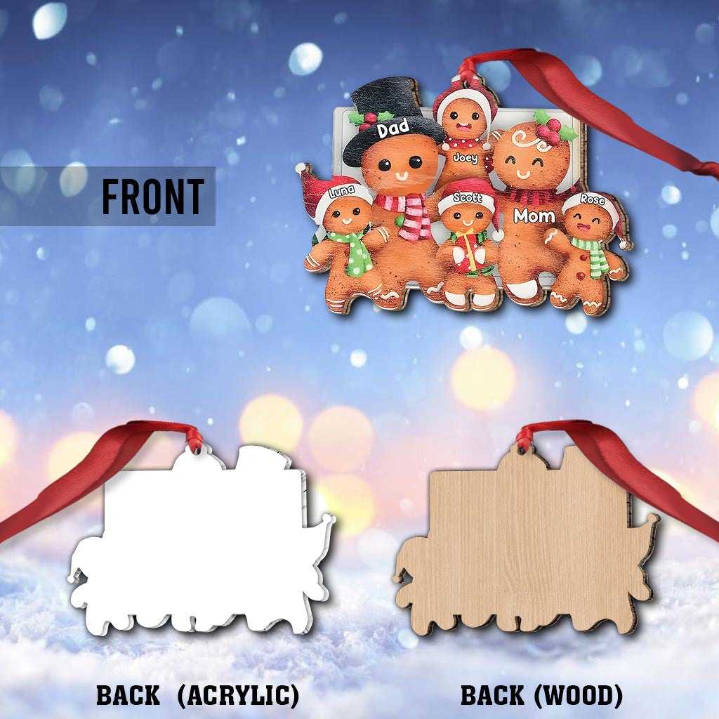 Frohe Weihnachten – Personalisierter Familienschmuck