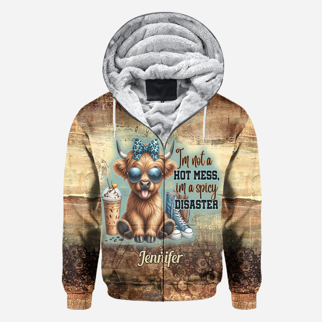 I'm Not A Hot Mess - Personalized All Over Shirt