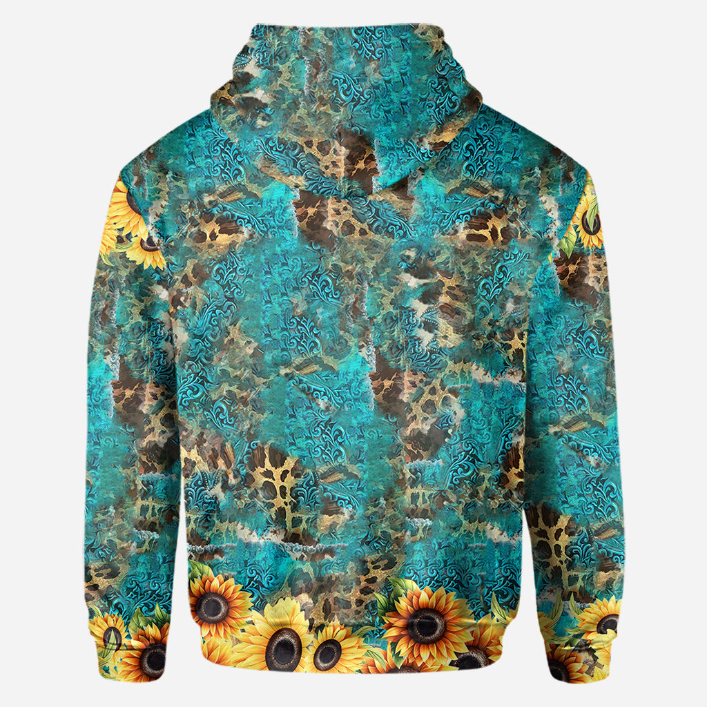 Freches Hochlandrind - Personalisiertes Allover-Shirt