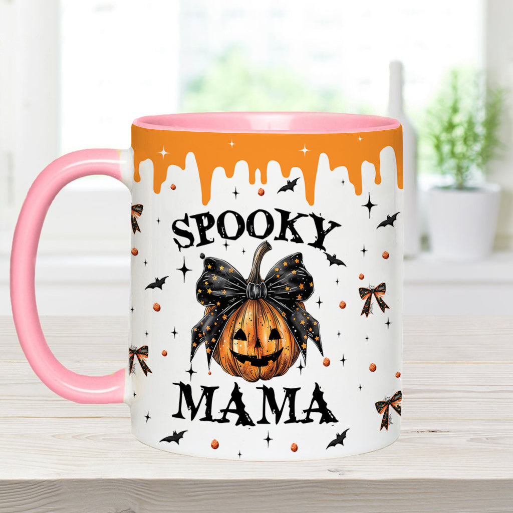 Gruselige Mama – Personalisierte Tasse mit Muttermotiv