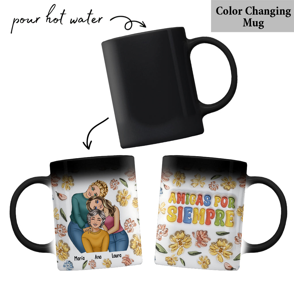 Amigas Por Siempre – Personalisierte Bestie-Tasse