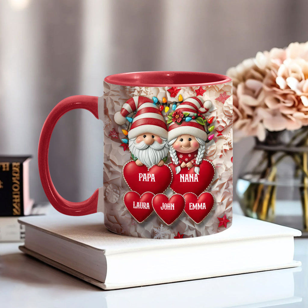 Ich liebe meine Familie – Personalisierte Tasse mit Familienmotiv