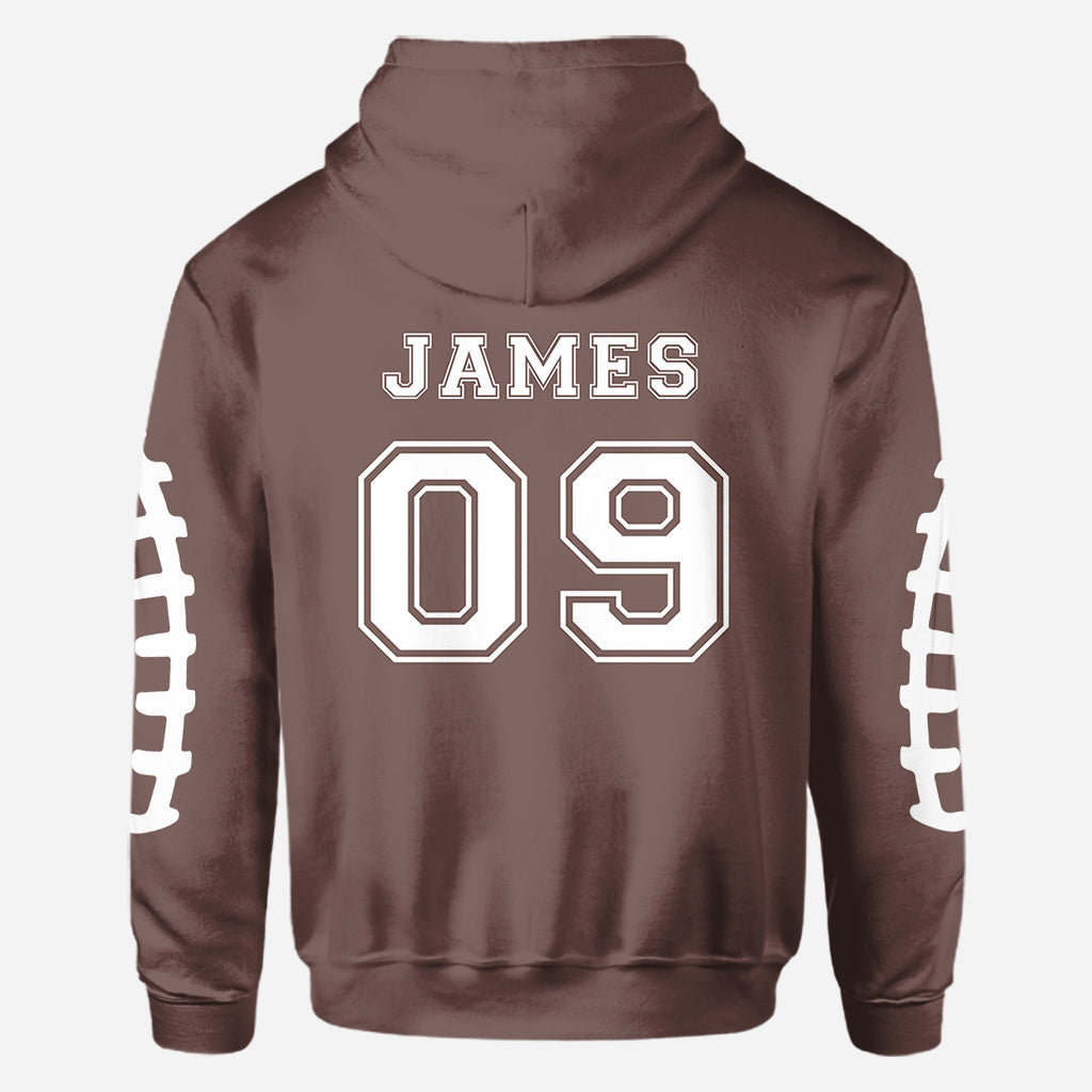 Football Mama – Personalisiertes Football-Shirt